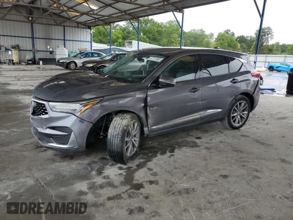 ✅ 2019 Acura RDX Technology • VIN: 5J8TC1H58KL001975 • Лот: 67727565. Опубликован ранее на Copart с пробегом 105 161 миль. Бесплатный доступ к архиву аукционных продаж из США и подробный отчёт об истории автомобиля на DreamBid. Изображение 1.