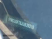 ✅ 2018 Ford Escape S • VIN: 1FMCU0F78JUB39319 • Lot: 43607067. Listed on IAAI with 89,156 mi. Free auction sales archive from the USA and detailed vehicle history report at DreamBid. Image 9.