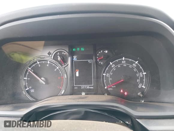 ✅ 2022 Toyota 4Runner SR5 • VIN: JTEMU5JR2N6053461 • Lot: 43195690. Listed on IAAI with 37,736 mi. Free auction sales archive from the USA and detailed vehicle history report at DreamBid. Image 7.