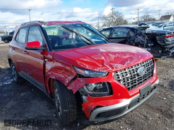 ✅ 2023 Hyundai Venue SEL • VIN: KMHRC8A36PU230615 • Lot: 40968132. Listed on IAAI with 5,435 mi. Free auction sales archive from the USA and detailed vehicle history report at DreamBid. Image 1.