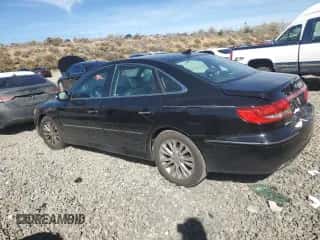 2011 Hyundai Azera Limited with VIN KMHFC4DF5BA536507, listed as a Copart auction lot 72734624 with 177,504 mi miles and Salvage title. Bid and sale history available at DreamBid. Image 2.