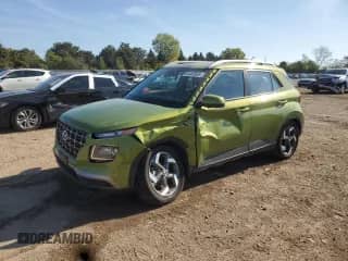 2024 Hyundai Venue Limited с VIN KMHRC8A32RU327393, выставлен на аукционе Copart как лот 84463555 с пробегом 14 806 миль миль и Списание • Salvage title. История ставок и продаж доступна на DreamBid. Изображение 1.