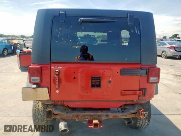 ✅ 2008 Jeep Wrangler Rubicon • VIN: 1J8GA69168L551367 • Lot: 59166875. Listed on Copart with Not provided. Free auction sales archive from the USA and detailed vehicle history report at DreamBid. Image 6.