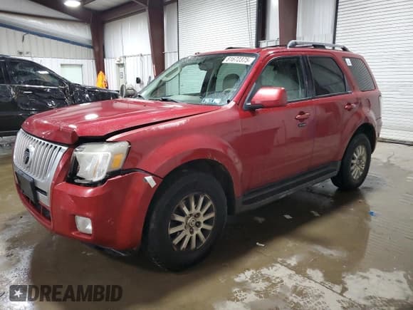 ✅ 2010 Mercury Mariner Premier • VIN: 4M2CN8HG3AKJ25184 • Lot: 81672375. Listed on Copart with 208,589 mi. Free auction sales archive from the USA and detailed vehicle history report at DreamBid. Image 1.
