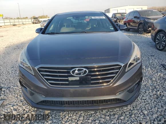 2015 Hyundai Sonata Sport with VIN 5NPE34AB5FH177191, listed as a Copart auction lot 78113914 with 74,118 mi miles and Salvage title. Bid and sale history available at DreamBid. Image 5.