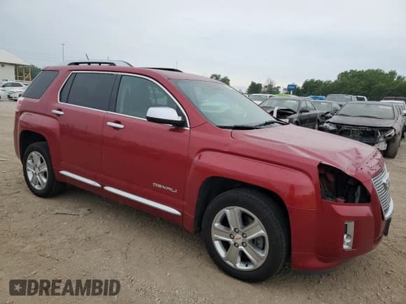 ✅ 2015 GMC Terrain Denali • VIN: 2GKFLZEK8F6227568 • Лот: 57064284. Опубликован ранее на Copart с пробегом 90 427 миль. Бесплатный доступ к архиву аукционных продаж из США и подробный отчёт об истории автомобиля на DreamBid. Изображение 4.