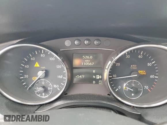 ✅ 2006 Mercedes-Benz R 3.5L • VIN: 4JGCB65E96A006084 • Lot: 51327245. Wystawiony na Copart z przebiegiem 110 567 mil. Bezpłatny archiwum sprzedaży aukcyjnych z USA i szczegółowy raport historii pojazdu na DreamBid. Zdjęcie 9.