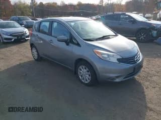 ✅ 2015 Nissan Note S • VIN: 3N1CE2CP7FL432621 • Lot: 43569425. Listed on IAAI with 131,452 mi. Free auction sales archive from the USA and detailed vehicle history report at DreamBid. Image 1.