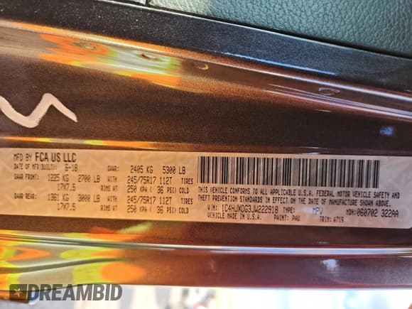 ✅ 2018 Jeep Wrangler Unlimited Sport S • VIN: 1C4HJXDG3JW222918 • Lot: 85653805. Listed on Copart with 98,838 mi. Free auction sales archive from the USA and detailed vehicle history report at DreamBid. Image 14.