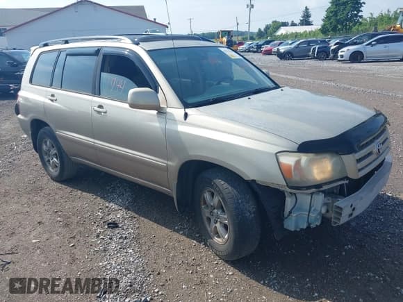 ✅ 2007 Toyota Highlander • VIN: JTEGP21A970145413 • Lot: 42751944. Wystawiony na IAAI z przebiegiem 232 433 mil. Bezpłatny archiwum sprzedaży aukcyjnych z USA i szczegółowy raport historii pojazdu na DreamBid. Zdjęcie 1.