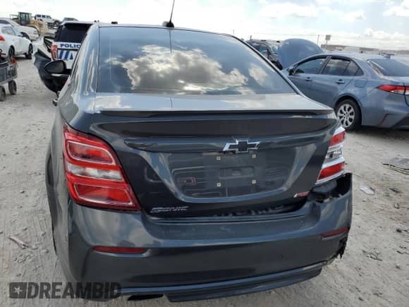 2020 Chevrolet Sonic Premier с VIN 1G1JF5SB1L4110916, выставлен на аукционе Copart как лот 71403194 с пробегом 54 055 миль миль и Списание • Salvage title. История ставок и продаж доступна на DreamBid. Изображение 6.