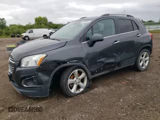 2016 Chevrolet Trax LTZ с VIN 3GNCJRSB4GL257907, выставлен на аукционе Copart как лот 69452065 с пробегом 127 011 миль миль и Списание • Salvage title. История ставок и продаж доступна на DreamBid. Изображение 1.