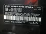 ✅ 2014 Mitsubishi Lancer Evolution MR • VIN: JA32W5FV7EU007274 • Лот: 70159245. Опубликован ранее на Copart с пробегом 72 155 миль. Бесплатный доступ к архиву аукционных продаж из США и подробный отчёт об истории автомобиля на DreamBid. Изображение 13.