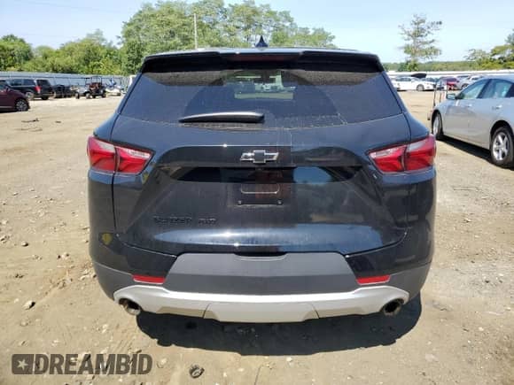 2021 Chevrolet Blazer LT with VIN 3GNKBHRS9MS586029, listed as a Copart auction lot 70202274 with 36,518 mi miles and Salvage title. Bid and sale history available at DreamBid. Image 6.