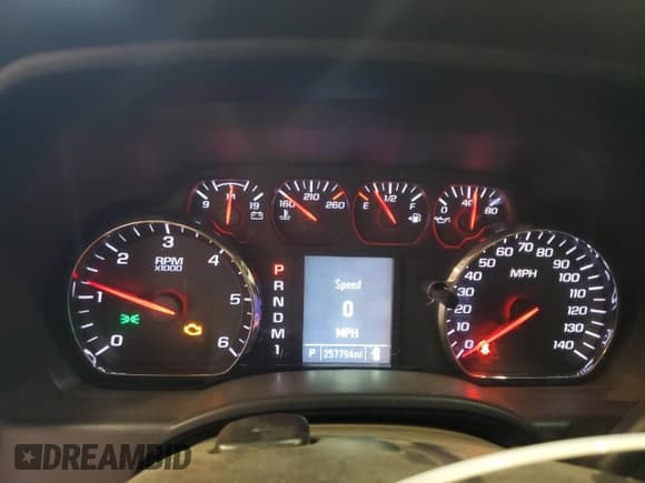 ✅ 2016 Chevrolet Silverado 1500 • VIN: 1GC4CYCG3GF196071 • Lot: 65035795. Wystawiony na Copart z przebiegiem 257 794 mil. Bezpłatny archiwum sprzedaży aukcyjnych z USA i szczegółowy raport historii pojazdu na DreamBid. Zdjęcie 9.