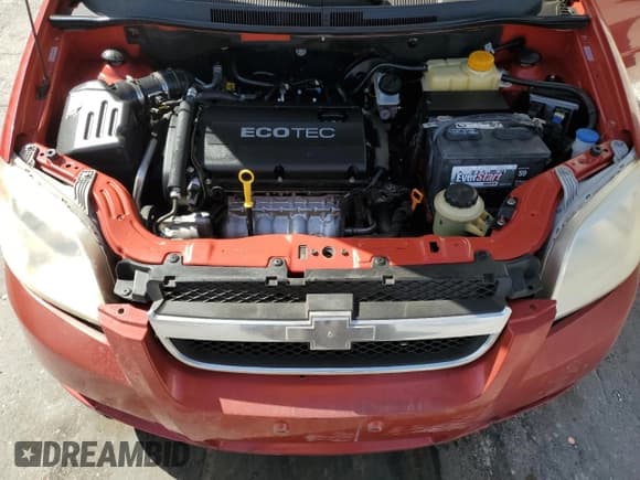 ✅ 2010 Chevrolet Aveo 1LT • VIN: KL1TD5DE1AB127986 • Lot: 47386575. Wystawiony na Copart z przebiegiem 185 191 mil. Bezpłatny archiwum sprzedaży aukcyjnych z USA i szczegółowy raport historii pojazdu na DreamBid. Zdjęcie 11.