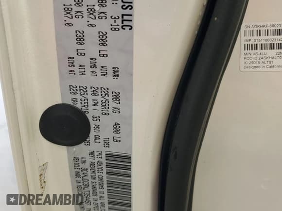 ✅ 2018 Jeep Compass Limited • VIN: 3C4NJDCBXJT354457 • Lot: 92638095. Listed on Copart with 70,551 mi. Free auction sales archive from the USA and detailed vehicle history report at DreamBid. Image 13.