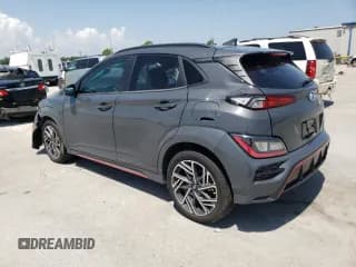 ✅ 2023 Hyundai Kona N Line • VIN: KM8K33A37PU047955 • Лот: 65010234. Опубликован ранее на Copart с пробегом 31 481 миль. Бесплатный доступ к архиву аукционных продаж из США и подробный отчёт об истории автомобиля на DreamBid. Изображение 2.