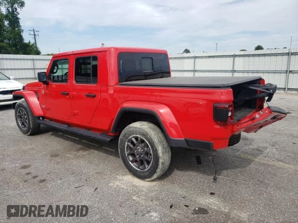 ✅ 2021 Jeep Gladiator High Altitude • VIN: 1C6HJTFG4ML579074 • Lot: 57145415. Listed on Copart with 52,145 mi. Free auction sales archive from the USA and detailed vehicle history report at DreamBid. Image 2.