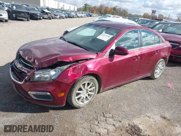 2016 Chevrolet Cruze LT with VIN 1G1PE5SB2G7167126, listed as a IAAI auction lot 43277140 with 143,329 mi miles and . Bid and sale history available at DreamBid. Image 2.