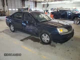 2005 Chevrolet Malibu LS with VIN 1G1ZT52815F171173, listed as a Copart auction lot 38190094 with 324,366 mi miles and Salvage title. Bid and sale history available at DreamBid. Image 4.