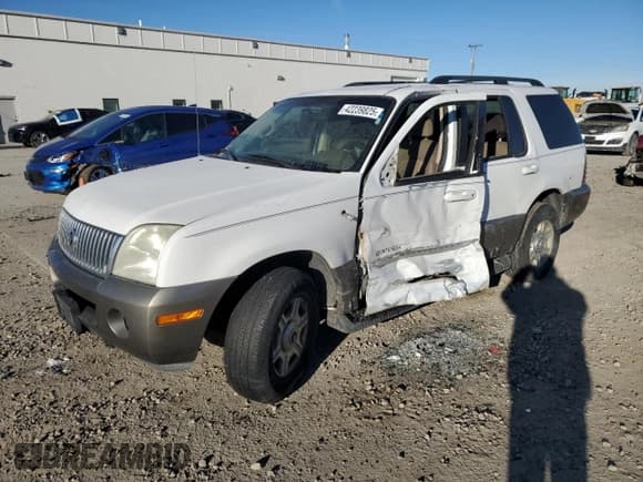 ✅ 2002 Mercury Mountaineer • VIN: 4M2ZU86E02UJ26443 • Lot: 42239825. Wystawiony na Copart z przebiegiem Nie podano. Bezpłatny archiwum sprzedaży aukcyjnych z USA i szczegółowy raport historii pojazdu na DreamBid. Zdjęcie 1.