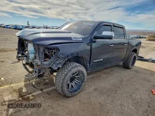 ✅ 2020 Ram 1500 Longhorn • VIN: 1C6SRFKT1LN385348 • Lot: 93823065. Listed on Copart with 129,632 mi. Free auction sales archive from the USA and detailed vehicle history report at DreamBid. Image 1.