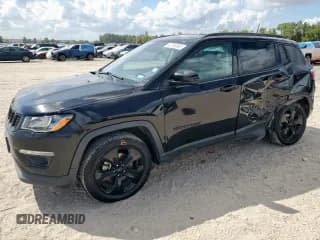 ✅ 2021 Jeep Compass Altitude • VIN: 3C4NJCBB1MT604572 • Lot: 82293065. Listed on Copart with 80,115 mi. Free auction sales archive from the USA and detailed vehicle history report at DreamBid. Image 1.