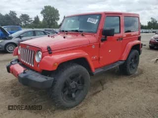 ✅ 2018 Jeep Wrangler Sahara • VIN: 1C4AJWBG7JL806352 • Лот: 64832075. Опубликован ранее на Copart с пробегом 32 918 миль. Бесплатный доступ к архиву аукционных продаж из США и подробный отчёт об истории автомобиля на DreamBid. Изображение 1.