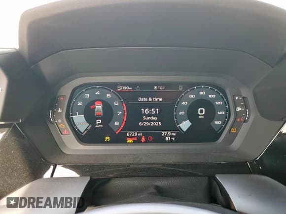 ✅ 2024 Audi A3 Premium • VIN: WAUGUDGY7RA138841 • Лот: 62919215. Опубликован ранее на Copart с пробегом 6 729 миль. Бесплатный доступ к архиву аукционных продаж из США и подробный отчёт об истории автомобиля на DreamBid. Изображение 9.