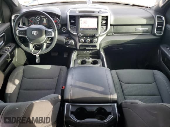 ✅ 2023 Ram 1500 Big Horn • VIN: 1C6RRFBG6PN555436 • Lot: 90226635. Listed on Copart with 35,426 mi. Free auction sales archive from the USA and detailed vehicle history report at DreamBid. Image 8.