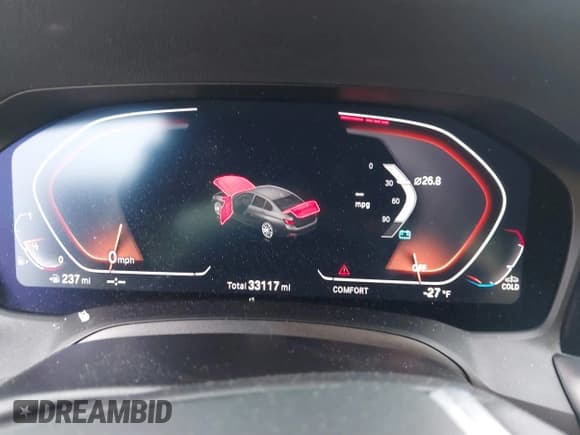 ✅ 2022 BMW 3 Series 330i • VIN: 3MW5R1J01N8C59980 • Lot: 41445673. Listed on IAAI with 33,117 mi. Free auction sales archive from the USA and detailed vehicle history report at DreamBid. Image 7.