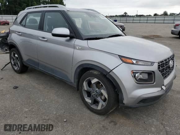 2024 Hyundai Venue SEL with VIN KMHRC8A35RU280845, listed as a Copart auction lot 72532684 with 13,388 mi miles and Salvage title. Bid and sale history available at DreamBid. Image 4.