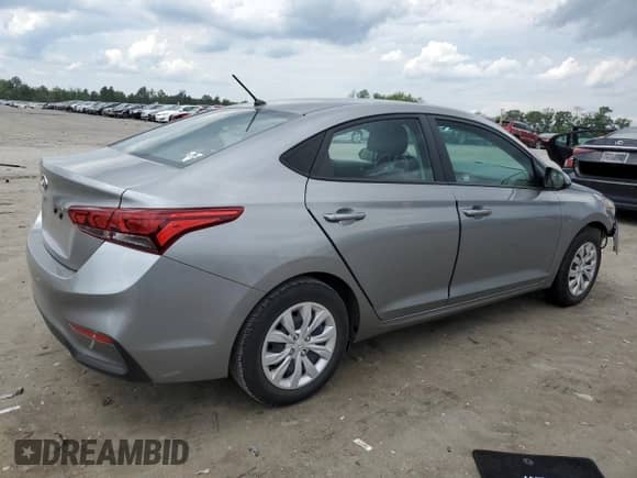 2021 Hyundai Accent SE с VIN 3KPC24A63ME139215, выставлен на аукционе Copart как лот 56376594 с пробегом 15 712 миль миль и Списание • Salvage title. История ставок и продаж доступна на DreamBid. Изображение 3.