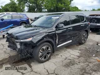 2020 Hyundai Santa Fe SEL with VIN 5NMS33AA4LH222148, listed as a Copart auction lot 65630735 with 77,973 mi miles and Salvage title. Bid and sale history available at DreamBid. Image 1.