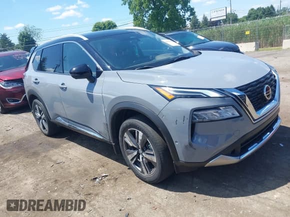 ✅ 2021 Nissan Rogue Platinum • VIN: JN8AT3DDXMW314000 • Лот: 42636880. Опубликован ранее на IAAI с пробегом 34 494 миль. Бесплатный доступ к архиву аукционных продаж из США и подробный отчёт об истории автомобиля на DreamBid. Изображение 1.