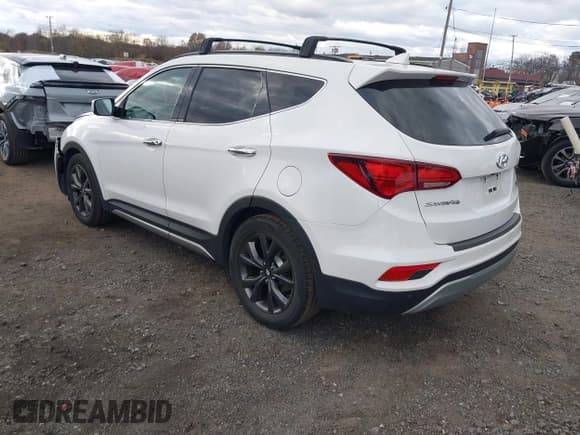 ✅ 2017 Hyundai Santa Fe Ultimate • VIN: 5XYZWDLA8HG456092 • Lot: 43701187. Listed on IAAI with 97,121 mi. Free auction sales archive from the USA and detailed vehicle history report at DreamBid. Image 3.