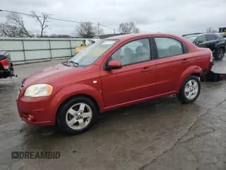 ✅ 2007 Chevrolet Aveo LT • VIN: KL1TG56607B121733 • Lot: 49431035. Wystawiony na Copart z przebiegiem 180 162 mil. Bezpłatny archiwum sprzedaży aukcyjnych z USA i szczegółowy raport historii pojazdu na DreamBid. Zdjęcie 1.