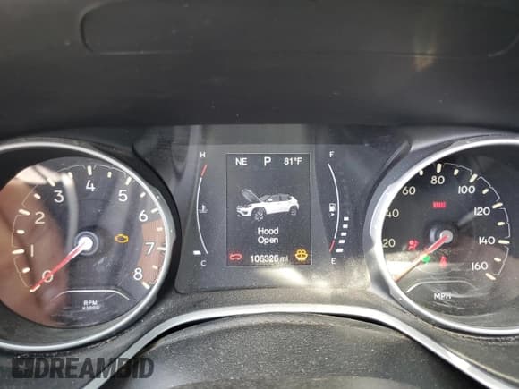 ✅ 2019 Jeep Compass Sport • VIN: 3C4NJCAB9KT614149 • Lot: 70620315. Wystawiony na Copart z przebiegiem 106 326 mil. Bezpłatny archiwum sprzedaży aukcyjnych z USA i szczegółowy raport historii pojazdu na DreamBid. Zdjęcie 9.