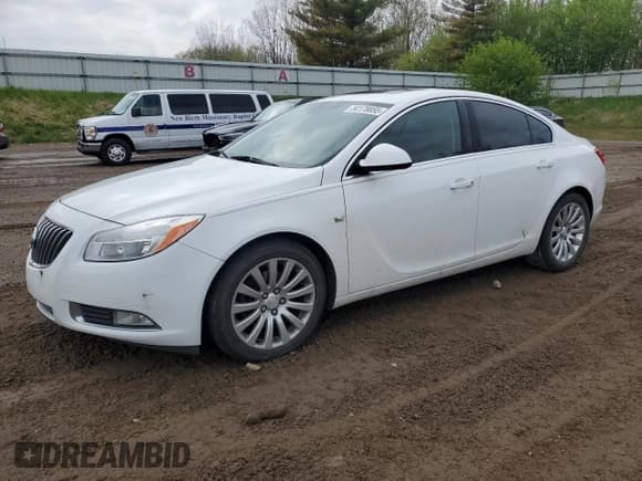 ✅ 2011 Buick Regal CXL Turbo TO2 • VIN: W04GW5EV4B1096589 • Лот: 54178855. Опубликован ранее на Copart с пробегом 133 192 миль. Бесплатный доступ к архиву аукционных продаж из США и подробный отчёт об истории автомобиля на DreamBid. Изображение 1.