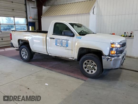 ✅ 2015 Chevrolet Silverado 2500HD Work Truck • VIN: 1GC0CUEGXFZ115245 • Lot: 64478175. Wystawiony na Copart z przebiegiem 253 326 mil. Bezpłatny archiwum sprzedaży aukcyjnych z USA i szczegółowy raport historii pojazdu na DreamBid. Zdjęcie 4.