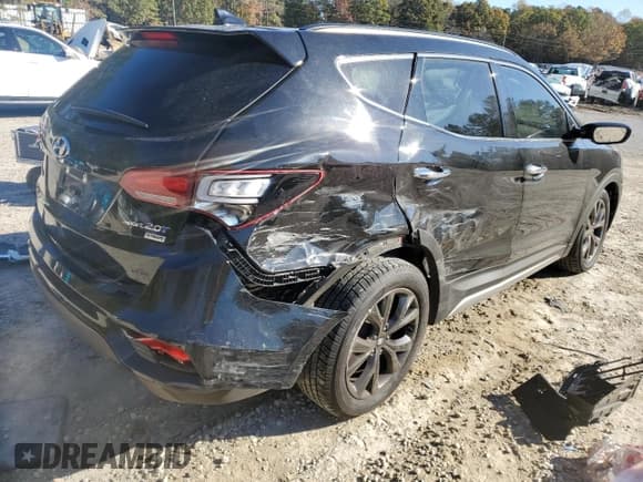 ✅ 2017 Hyundai Santa Fe Ultimate • VIN: 5XYZW4LA2HG462986 • Лот: 74506703. Опубликован ранее на Copart с пробегом 92 183 миль. Бесплатный доступ к архиву аукционных продаж из США и подробный отчёт об истории автомобиля на DreamBid. Изображение 3.