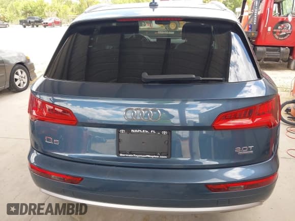 ✅ 2018 Audi Q5 Premium Plus • VIN: WA1BNAFY5J2224846 • Lot: 42549603. Listed on IAAI with 117,530 mi. Free auction sales archive from the USA and detailed vehicle history report at DreamBid. Image 17.