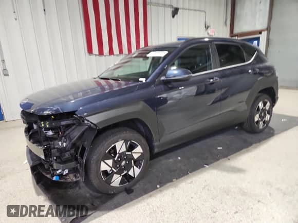 2025 Hyundai Kona SEL with VIN KM8HBCABXSU292018, listed as a Copart auction lot 90776285 with 11,779 mi miles and Clean title. Bid and sale history available at DreamBid. Image 1.