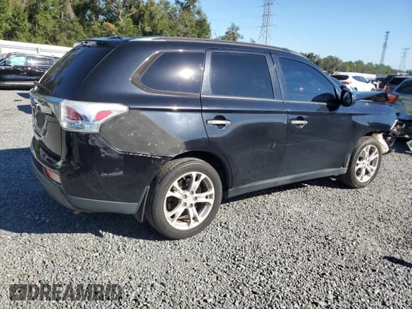 ✅ 2014 Mitsubishi Outlander SE • VIN: JA4AD3A3XEZ000605 • Lot: 91355375. Listed on Copart with 129,628 mi. Free auction sales archive from the USA and detailed vehicle history report at DreamBid. Image 3.