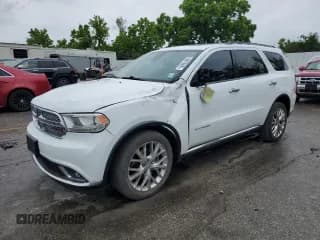 ✅ 2015 Dodge Durango Citadel • VIN: 1C4SDJET5FC810477 • Lot: 58073805. Wystawiony na Copart z przebiegiem 153 684 mil. Bezpłatny archiwum sprzedaży aukcyjnych z USA i szczegółowy raport historii pojazdu na DreamBid. Zdjęcie 1.