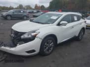 ✅ 2017 Nissan Murano S • VIN: 5N1AZ2MH6HN145009 • Lot: 43503472. Wystawiony na IAAI z przebiegiem 122 683 mil. Bezpłatny archiwum sprzedaży aukcyjnych z USA i szczegółowy raport historii pojazdu na DreamBid. Zdjęcie 2.