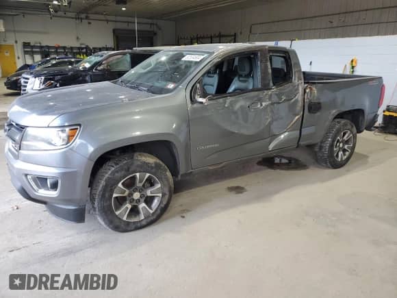 2018 Chevrolet Colorado 4WD Z71 with VIN 1GCHTDENXJ1143331, listed as a Copart auction lot 82534604 with 96,846 mi miles and Salvage title. Bid and sale history available at DreamBid. Image 1.