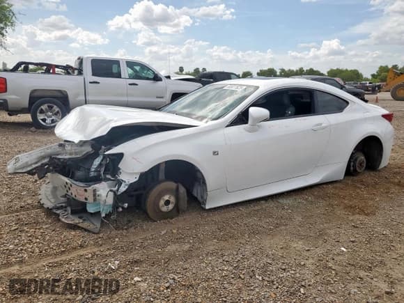 ✅ 2017 Lexus RC 200t • VIN: JTHHA5BC2H5005590 • Lot: 66927625. Listed on Copart with 129,959 mi. Free auction sales archive from the USA and detailed vehicle history report at DreamBid. Image 1.
