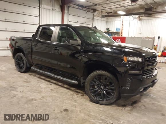 ✅ 2020 Chevrolet Silverado 1500 RST • VIN: 1GCUYEED6LZ274029 • Lot: 43262290. Listed on IAAI with 79,722 mi. Free auction sales archive from the USA and detailed vehicle history report at DreamBid. Image 1.
